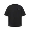 Nova Camiseta de Verão 2026 com Estampa de Letras de Manga Curta para Homens, Versátil Top Casual Soltinho Simples para Mulheres