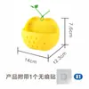 Caja de Almacenamiento Creativa de Dibujos Animados Luna de Otoño Pera Palillos Utensilios de Cocina Cesta Escurridora Almacenamiento de Baño Versión Adhesiva Magnética Sin Costuras