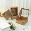 Explosiones Transfronterizas Fiesta de Cumpleaños Caja de Regalo con Ventana Caja de Embalaje para Fiesta de Bodas Caja de Embalaje para Pastelería con Ventana Día de San Valentín