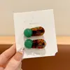 Nuevo Estilo Pinza para el Cabello para Flequillo, Pasador de Acetato para Frente y Lado, Set de 3 Pinzas para el Cabello para Fijar Cabello Suelto, Pinza Retro 2025Bb