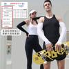 Mangas de protección solar de verano para conducción con sensación de hielo Mangas de hielo para deportes al aire libre para mujeres Mangas de seda de hielo para hombres Mangas de mano para montar a caballo para hombres Protector de brazo