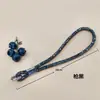Nova Corrente Curta de Diamantes Corrente para Celular Cordão para Celular Diamante de Luxo Leve Pulseira de Diamantes Corrente Pendente para Celular Anti-Perda Corrente de Diamantes Coloridos
