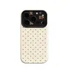 Adecuado para fundas de teléfono Apple 18 Pro Max y iPhone 18 Pro, con un diseño creativo de cordón, protección contra caídas y un lindo patrón de estrellas y osos