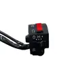 Accesorios para Motocicleta Qingqi Suzuki King Gs125 Haojue Hj125-8 Ng125 Prince Ensamblaje de Manillar Izquierdo y Derecho Asiento