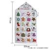 Bolsa Pendurável Dobrável para Armazenamento de Meias Bolsa Diversa Bolsa Pendurável Transfronteiriça para Armazenamento de Natal Bolsa de Armazenamento de Parede Atrás da Porta para Dormitório