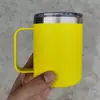 Termo de Acero Inoxidable Transfronterizo, Botella de Agua Deportiva de Aspecto Elevado y Elegante, Taza Portátil para Exteriores, Taza de Café con Correa, Botella de Boca Pequeña