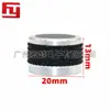 Perilla de Aleación de Aluminio 20*13mm Perilla de Eje de Flor de Ciruelo 6mm Perilla de Potenciómetro Perilla de Instrumento
