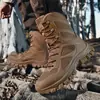 Outono Inverno Comércio Exterior Amazon Botas Martin Botas Táticas Outdoor de Acampamento Masculinas Tamanho Grande 47 Sapatos de Caminhada Masculinos