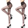 Leggings de Nueve Puntos, Medias de Estilo Veraniego para Mujer, Color Negro y Piel, Resistentes a Enganches, Leggings sin Pies, Adelgazantes, Ultradelgados para Ropa Exterior