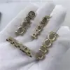 Acessórios para Capa de Celular, Clipe de Chapéu com Letras Romanas, Chapéu, Carteira Prad, Etiqueta Gucci, Decoração de Chapéu, Letras em Relevo de Ferro Imitado DIY
