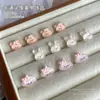 Novos Acessórios para Nail Art de Avatar de Desenho Animado Mini, Super Fofos e Frescos, Ursinho, Laço, Coelho Pequenas Decorações Atacado