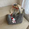 Bolsa Tote Transfronteiriça Verão 2026 Nova Moda Alta Qualidade Grande Capacidade Estilosa Versátil Dupla Face Ombro Único de Mão