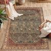 Alfombra de cachemira plegable transfronteriza, alfombra turca vintage para sala de estar, alfombra fácil de limpiar para dormitorio, dormitorio completo