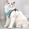 Explosiones Transfronterizas de Amazon Lazada Ropa Caliente para Mascotas Gato Cuerda de Tracción para Gato Correa de Pecho Ultraligera y Cómoda