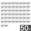 Gancho Adhesivo para Enchufe Doméstico Sin Rastro Gancho Adhesivo ABS Estante de Almacenamiento Autoadhesivo para Pared de Sala de Estar Blanco Doble Colgante Colgador Fuerte