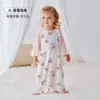 Ropa de dormir de algodón fresca para bebé Heert, Bata de dormir de verano fina, Pijama de Clase A para bebé, Ropa de casa para niños, Saco de dormir de manga larga