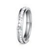 Moda Europea y Americana Versátiles Anillos Retro de Gama Alta Elegantes para Parejas, Anillos de Pareja de Acero Inoxidable Acero de Titanio, Anillos de Pareja