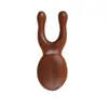 Pente de Massagem Quatro em Um de Sândalo Dourado, Pente de Meridianos, Ferramenta de Raspagem de Cabeça de Sândalo, Ferramenta Multifuncional, Pente de Raspagem para Massagem do Couro Cabeludo