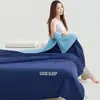 Colcha de Verano de Seda Fresca para Sueño Profundo 2026, Colcha de Verano de Color Sólido, Colcha de Aire Acondicionado, Colcha de Enfriamiento de Verano