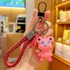Llavero Lindo Oso Camaleón Llavero de Coche Moderno Genial Oso de Dibujos Animados para Pareja Creativo Exquisito Regalo al por Mayor