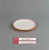 Vajilla de Melamina Plato de Dos Colores para Restaurantes de Hot Pot y Barbacoa, Plato Cuadrado de Barbacoa Comercial Imitación Porcelana