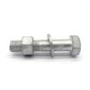 Tornillos Hexagonales Externos Galvanizados por Inmersión Grado 8.8, Especiales para Energía Fotovoltaica y Eólica, Juego de Tornillo y Tuerca M8-M24