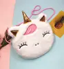 Transfronterizo 2024 Nuevo Caricatura Infantil Niña Linda Unicornio Disfraz Estilo Personalizado Bolso Bandolera Cruzado al Hombro