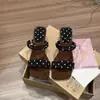 Sandálias Femininas Fashion e de Design Único 2026 Verão Retrô Francês Poá Moda Sandálias Plataforma Slip-On