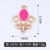 Colgante Creativo DIY Exquisita Flor de Cometa Incrustada de Diamantes Accesorios Decorativos, Venta Directa del Fabricante, Transfronterizo, Se Puede Mezclar y Venta al por Mayor