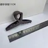 Pasador Coreano Mate Esmerilado Tocado de Alta Gama Pinza para el Cabello Pinza para el Baño Pinza de Tiburón Retro Francesa en la Parte Posterior de la Cabeza