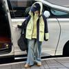 Chaqueta Súper Elegante para Niñas Otoño 2026 Nuevo Modelo para Niñas Mayores, Cortavientos Desmontable 3 en 1 Ropa de Otoño para Niños
