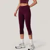 Leggings esportivas europeias e americanas transfronteiriças, calças capri para corrida e ciclismo, calças de yoga de comércio exterior russo, roupas fitness femininas para uso externo