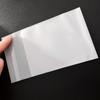 Saco Autoadesivo LDPE Transparente Alto para Embalagem de Capa de Celular e Acessórios Digitais, à Prova de Poeira, Selagem Automática