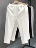 Novedad 2024 Pantalones Casuales Sueltos para Hombre Estilo Coreano Modernos Pantalones Versátiles Pantalones Deportivos Delgados Pantalones de Pierna Ancha