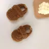 Suministro Directo de Fábrica Estilo Coreano Zapatos de Invierno con Forro de Felpa Mao Mao Zapatos para Niñas Pequeñas Suela Suave Antideslizantes Zapatos de Princesa Zapatos para Bebé