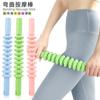 Maza rodante diez ruedas rodillo contacto biónico flexible contorno masaje relajación ejercicio fuerza brazos dos en uno