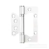 Yx304 Bisagra Negra de Acero Inoxidable para Puertas de Madera, No Requiere Rebaje, Bisagra Engrosada de 4 Pulgadas 5 Pulgadas