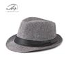 Sombrero de copa clásico de lino para playa para hombres y mujeres, ideal para primavera y verano, para exteriores, con protección solar, para personas de mediana edad y mayores, ideal para jazz en Inglaterra.