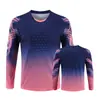 Uniformes de Portero de Fútbol de Manga Larga para Hombres y Mujeres, Camisetas Protectoras, Camisas de Portero, Uniformes de Entrenamiento y Competición, Exclusivamente para Suministro Transfronterizo