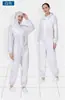 Macacões Antiestáticos Azul e Branco Fábrica de Eletrônicos Sala Limpa Macacões para Pintura Spray Unissex Uniformes para Fábrica de Alimentos