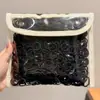 Faixa de Cabelo Elástica para Polegar Infantil Elástico Preto Elástico Pequeno para Bebê Não Machuca o Cabelo das Meninas Faixa de Cabeça Acessórios de Cabelo