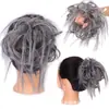 Peruca Europeia e Americana Feminina Elástico Fibra Química Anel de Peruca Anel de Cabelo para Coquetel / Anel de Cabelo Cacheado Fofo Bagunçado Peruca Transfronteiriça
