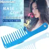 Pente de Dentes Largos Mastri, Pente de Plástico, Pente de Dentes Largos Espessado para Uso Doméstico, Pente Alisador de Cabelo, Pente Massageador para Cachos, Transfronteiriço