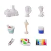 Decorações criativas e realistas para estúdio, decorações de casa de bonecas DIY, decorações de mesa de cena em miniatura de nicho de alta qualidade
