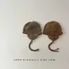 Chapéus Infantis Outono e Inverno Estilo Coreano Ins Quentes e à Prova de Frio Chapéus de Tricô Pulôver para Homens e Mulheres Bebê Moda ao Ar Livre Versátil Tendência