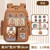 Mochilas para Estudiantes de Primaria, Mochilas de Dibujos Animados que Protegen la Columna y Reducen el Peso para Niñas de los Grados 1, 2 y 6, Adecuadas para Niños de 6 a 12 Años, Venta al por Mayor