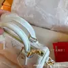 Bolsa de Almohada Nano Morado Fantasía Degradado de Alta Calidad para Comercio Exterior Mini Rápida Bolso Cruzado de Hombro para Mujer de Cuero Genuino Repujado
