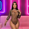 Sudeste Asiático Transfronterizo Bikini Ajustado Lencería para Mujer Ropa de Malla Tentación Medias de Tubo Medio Lencería al por Mayor