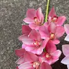 2023 nueva simulación Lirio Rosa sensación de comercio exterior Lirio Tulipán polvo Palma boda flores falsas al por mayor