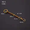 Cadena de extensión para correa de hombro de bolso cadena de extensión para correa de mochila de metal accesorios de cadena de extensión para correa de hombro compra individual